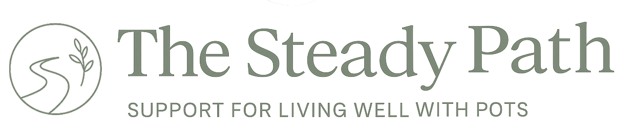 The Steady Path logo header